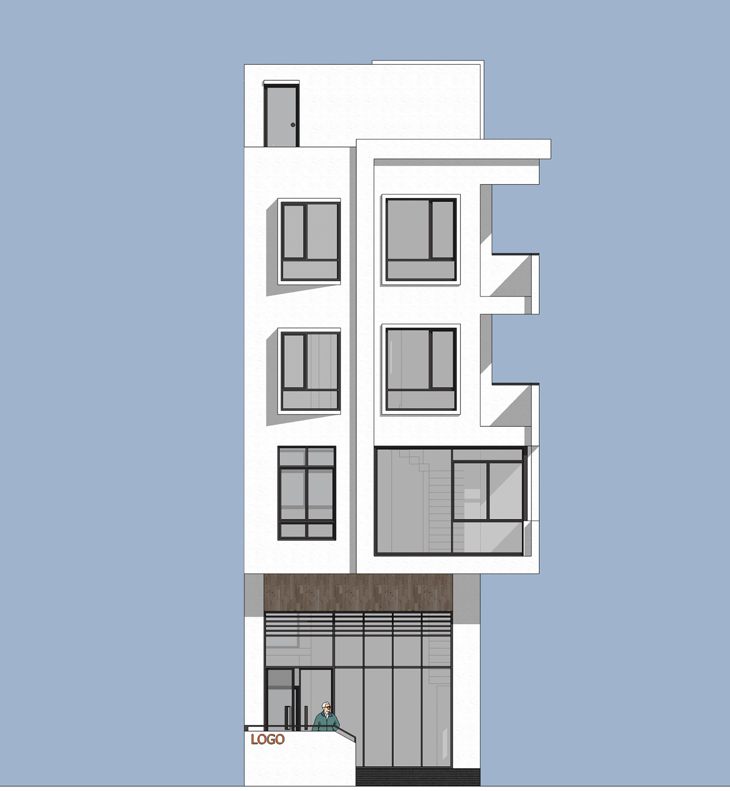 福建厦门陈家现代别墅设计图纸