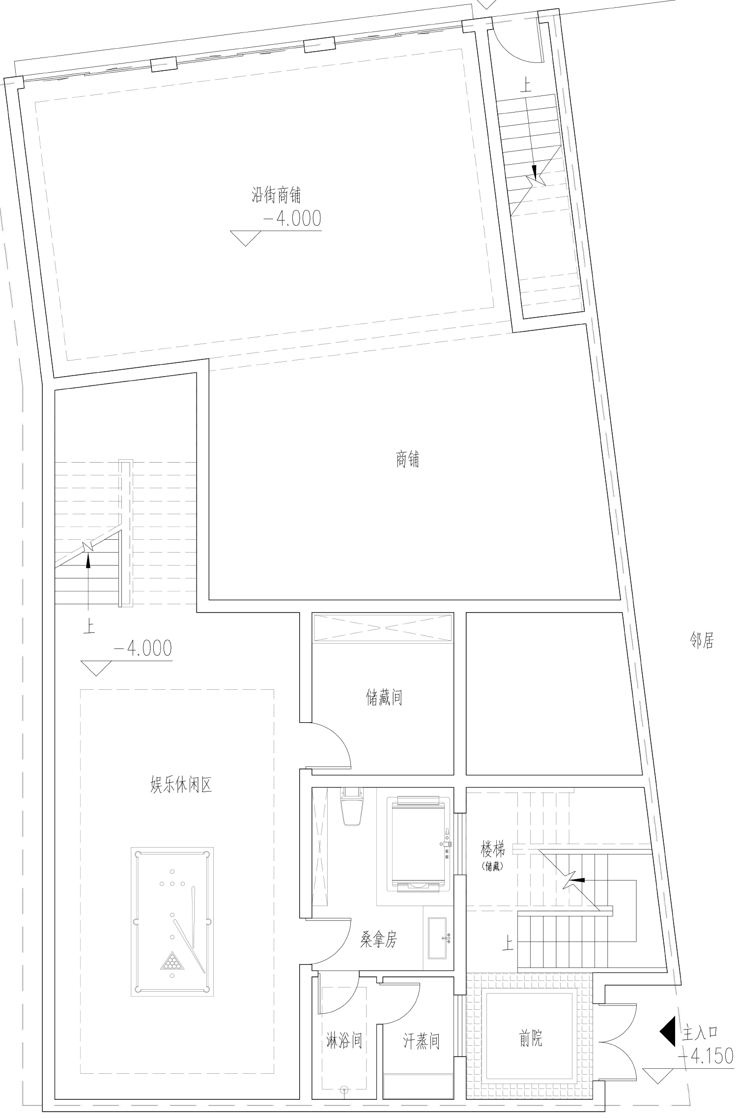 云南保山陈家现代别墅图纸