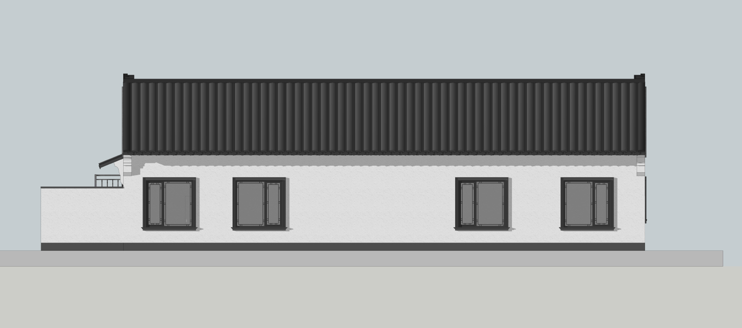 湖北黄冈袁家新中式宅院