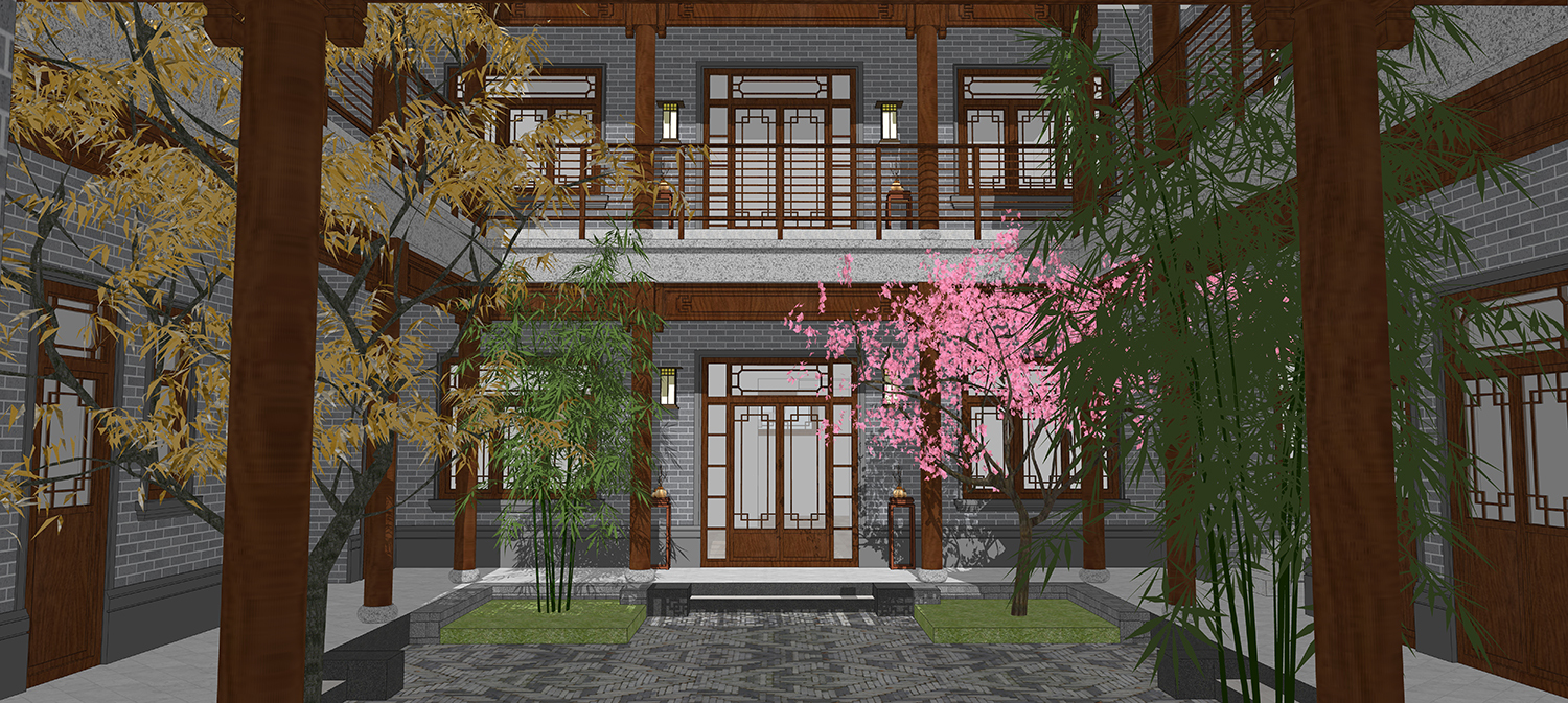 安徽宿州张家中式四合院