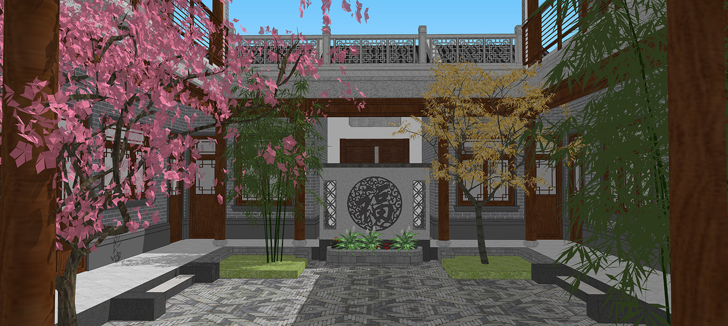 安徽宿州张家中式四合院