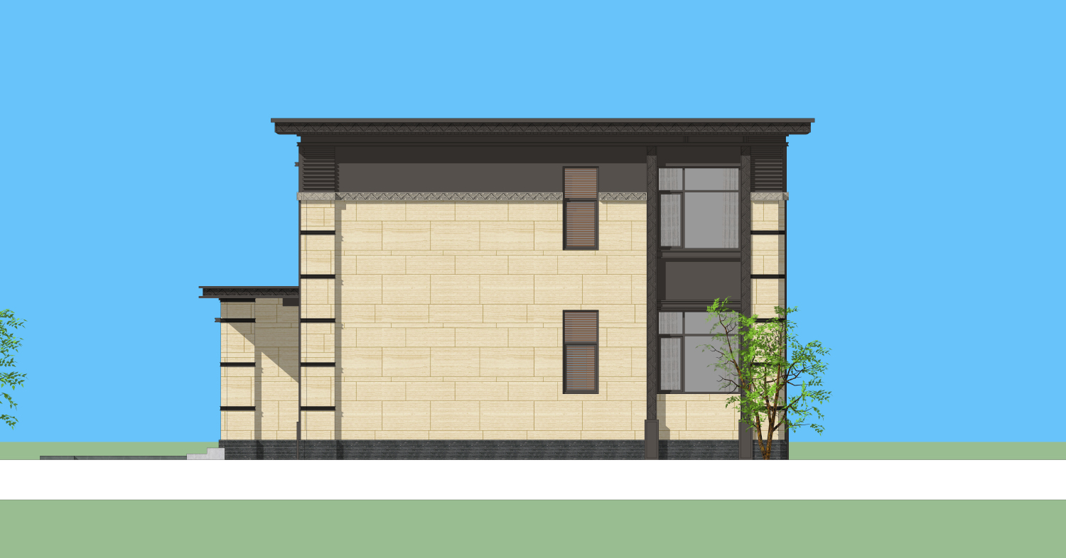 山西太原王家新中式宅院