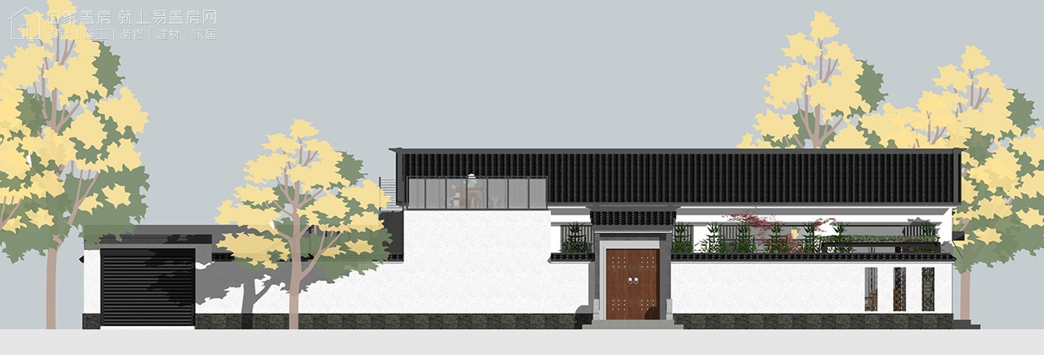 北京通州黄家中式别墅