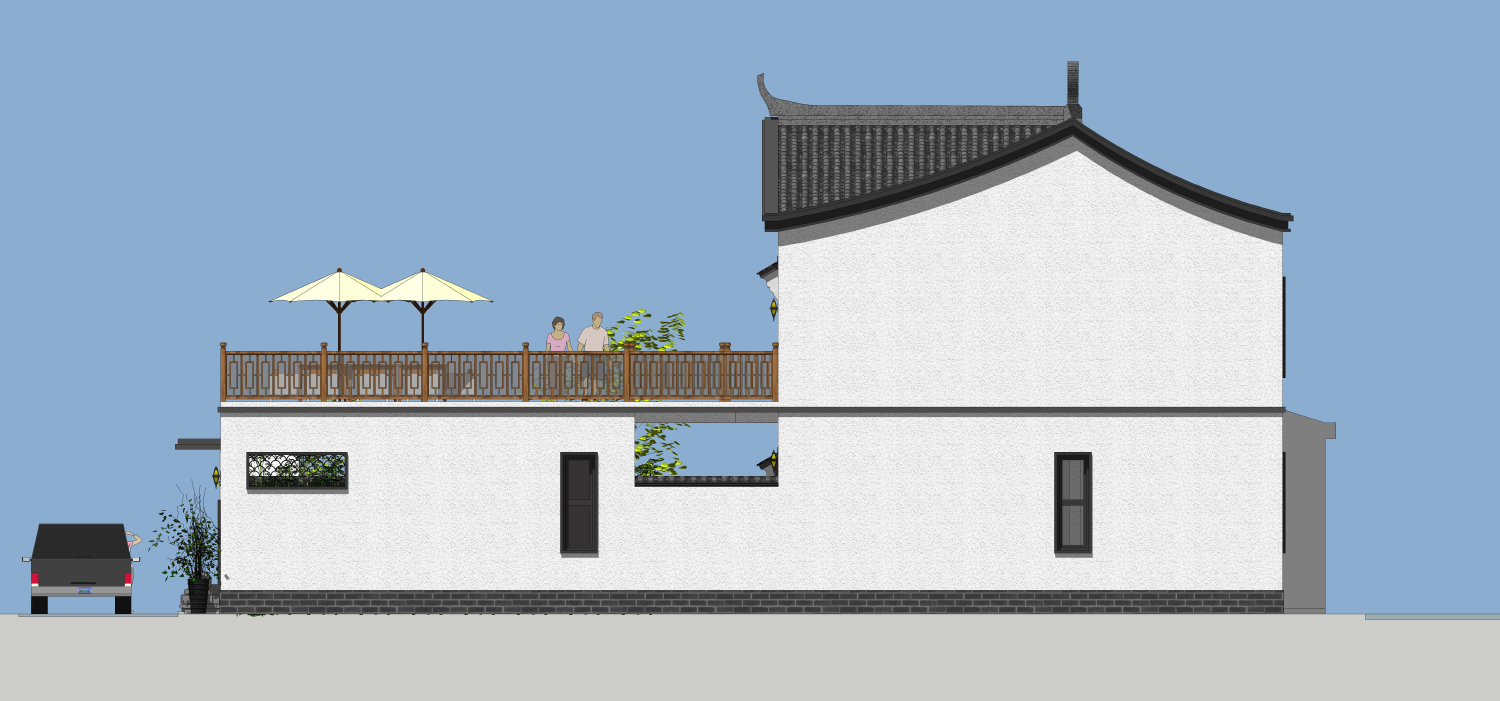 北京延庆周家中式宅院