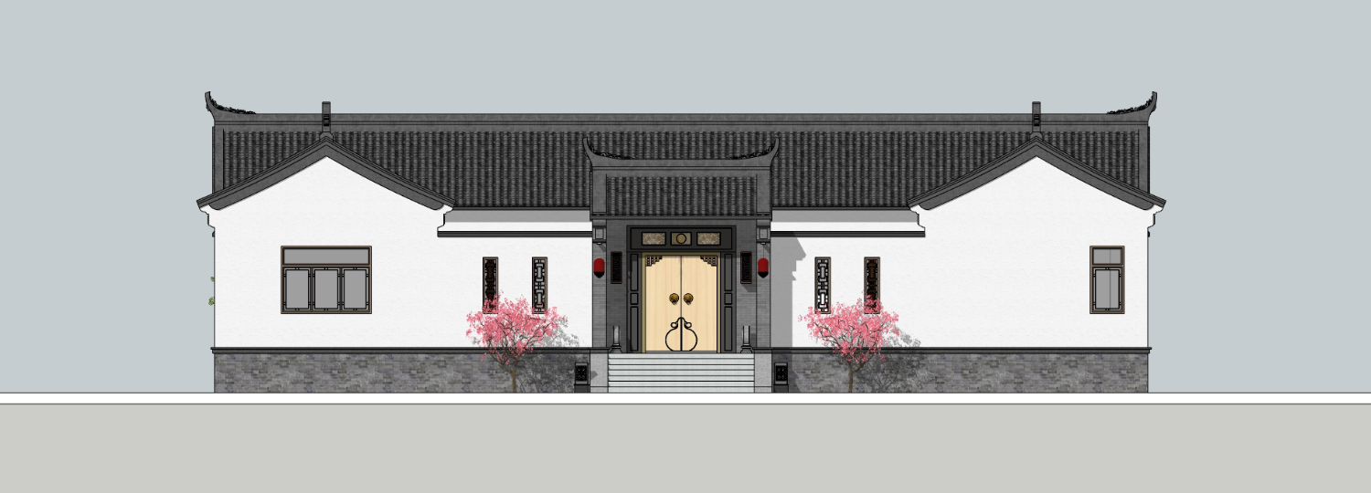 湖南衡阳唐家中式三合院