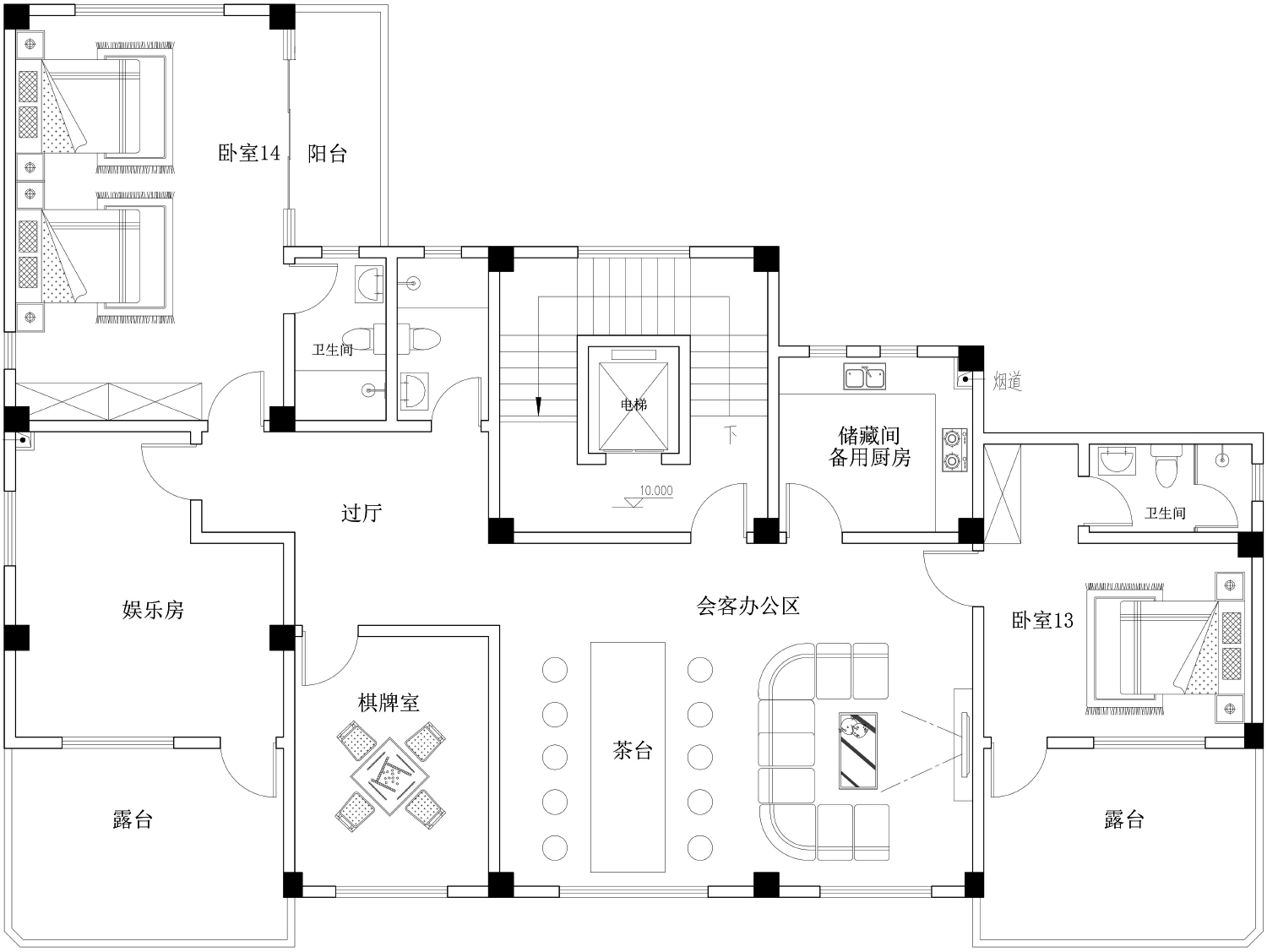 广东河源钟家欧式别墅