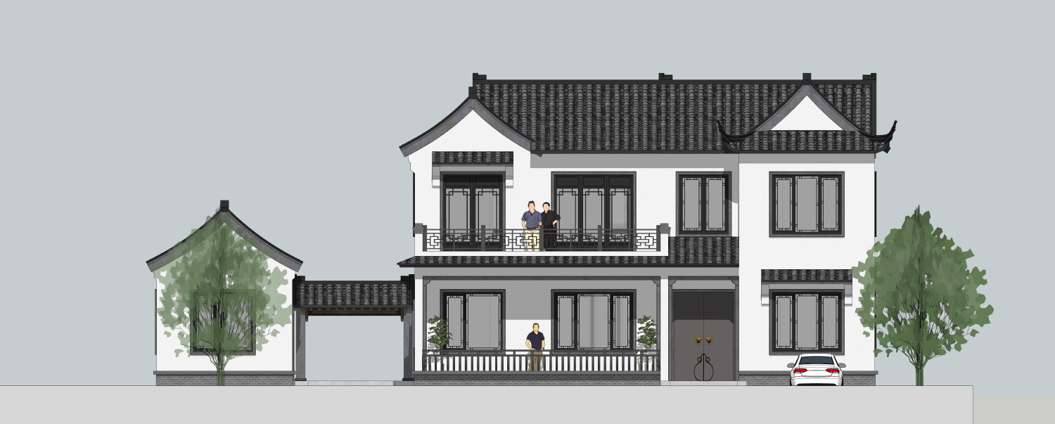 湖南湘潭陈家中式宅院