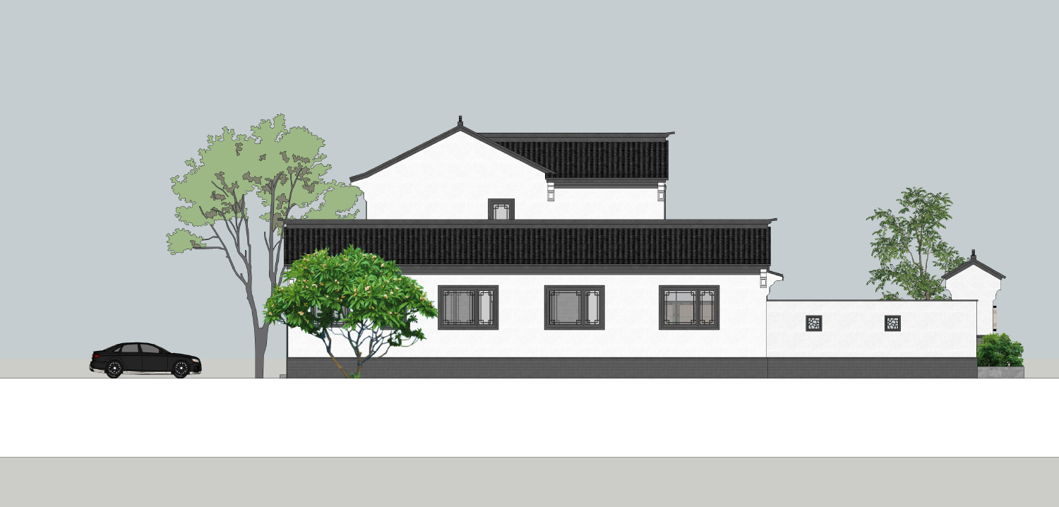 湖南长沙杨家新中式别墅