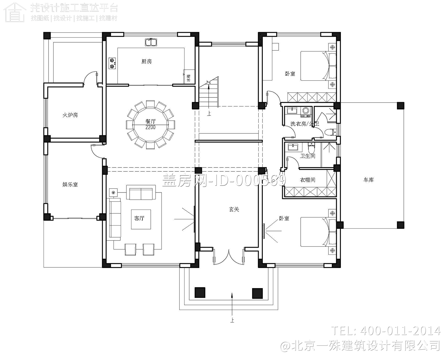 萍乡叶家欧式农村别墅图纸