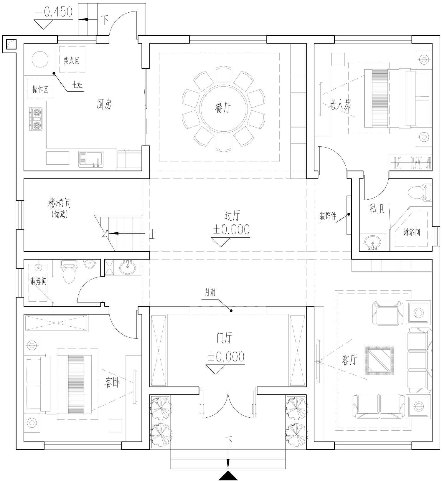 江西赣州叶家中式别墅