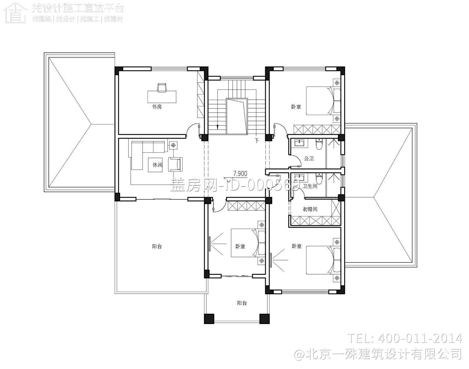 萍乡叶家欧式农村别墅图纸