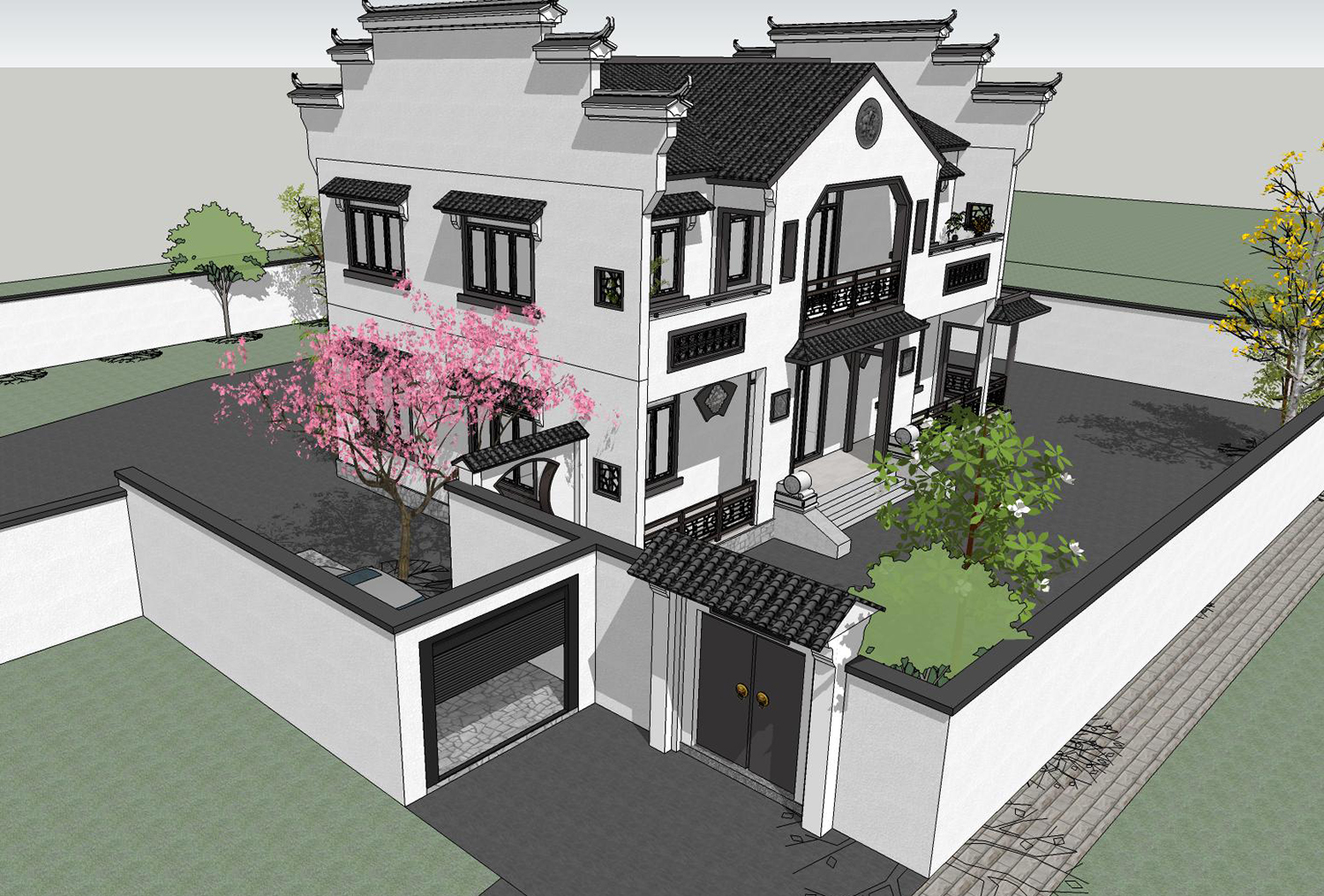 湖南衡阳曾家徽派住宅