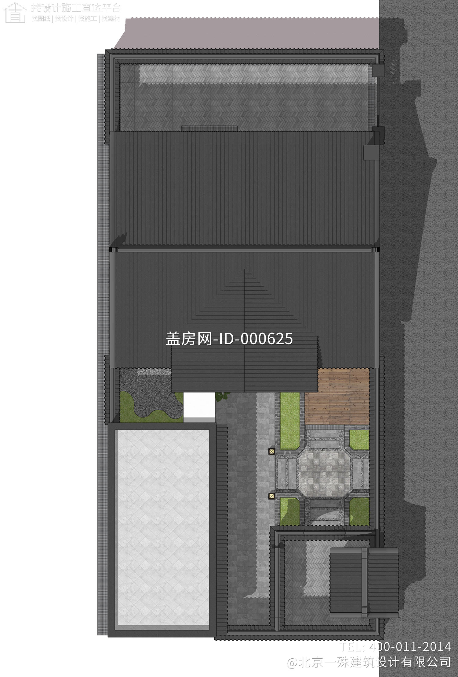 山东淄博王家新中式别墅