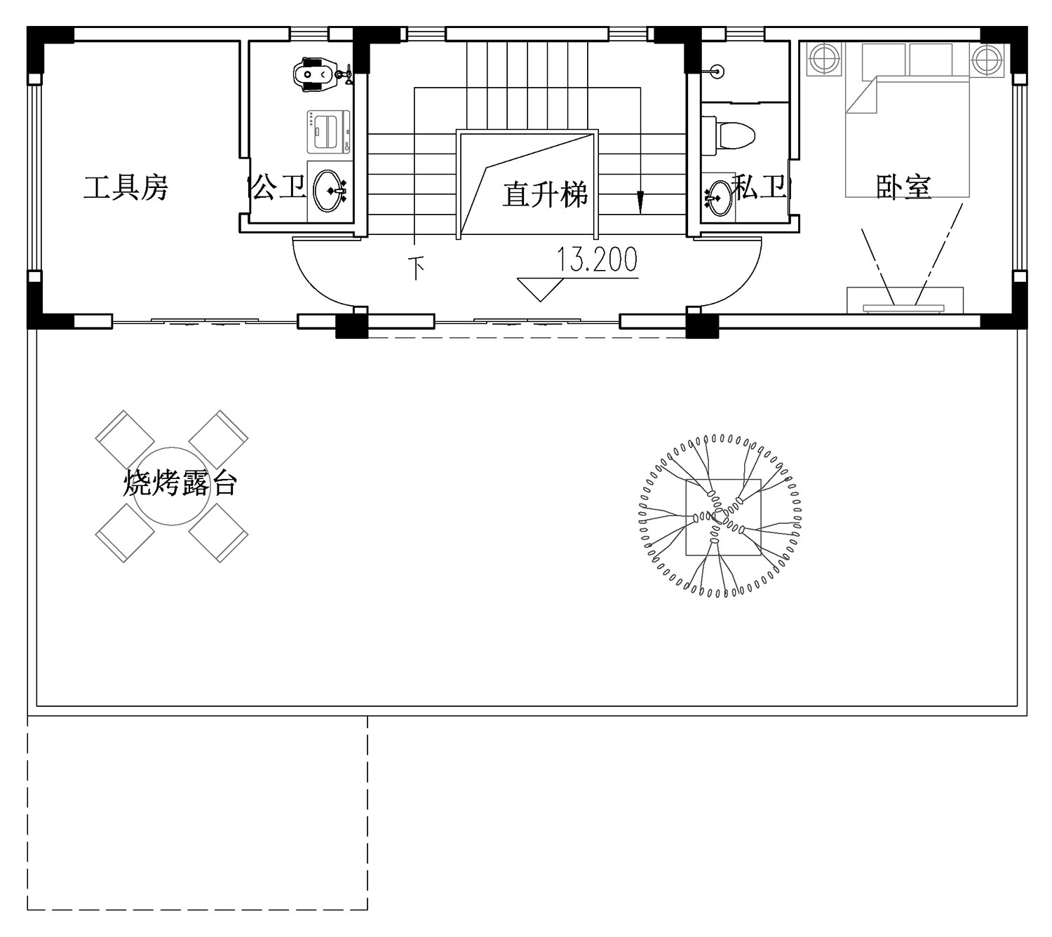 广东清远何家现代别墅图纸