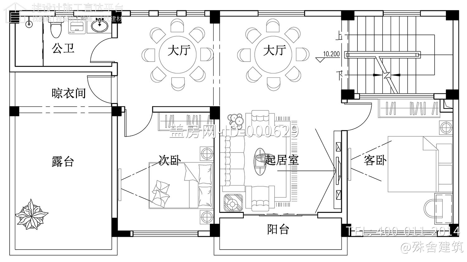 广东清远曾家欧式别墅图纸