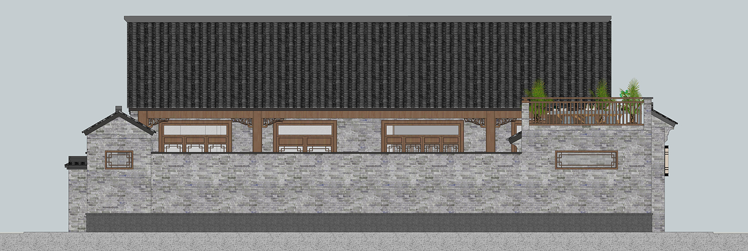 河南驻马店郑家新中式别墅