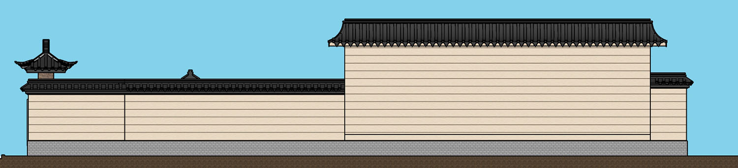 河北保定张家中式别墅