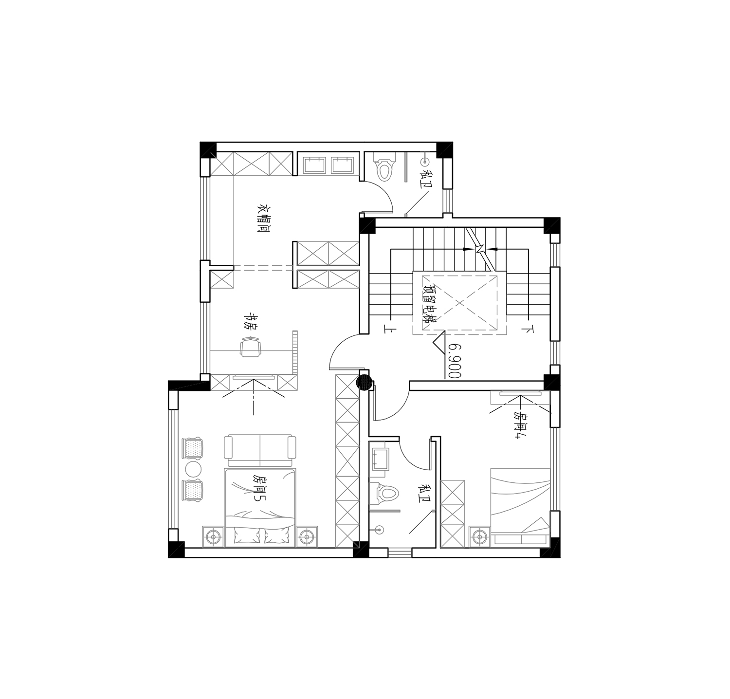 福建厦门陈家新中式别墅