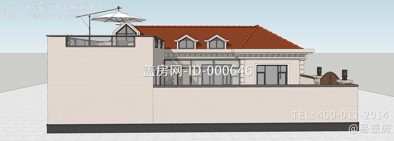 北京顺义刘家欧式别墅