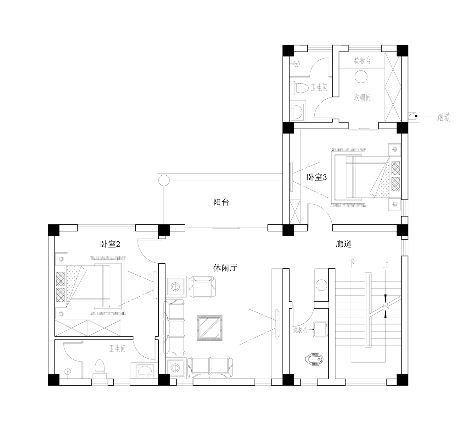 重庆永川刘家欧式别墅图纸