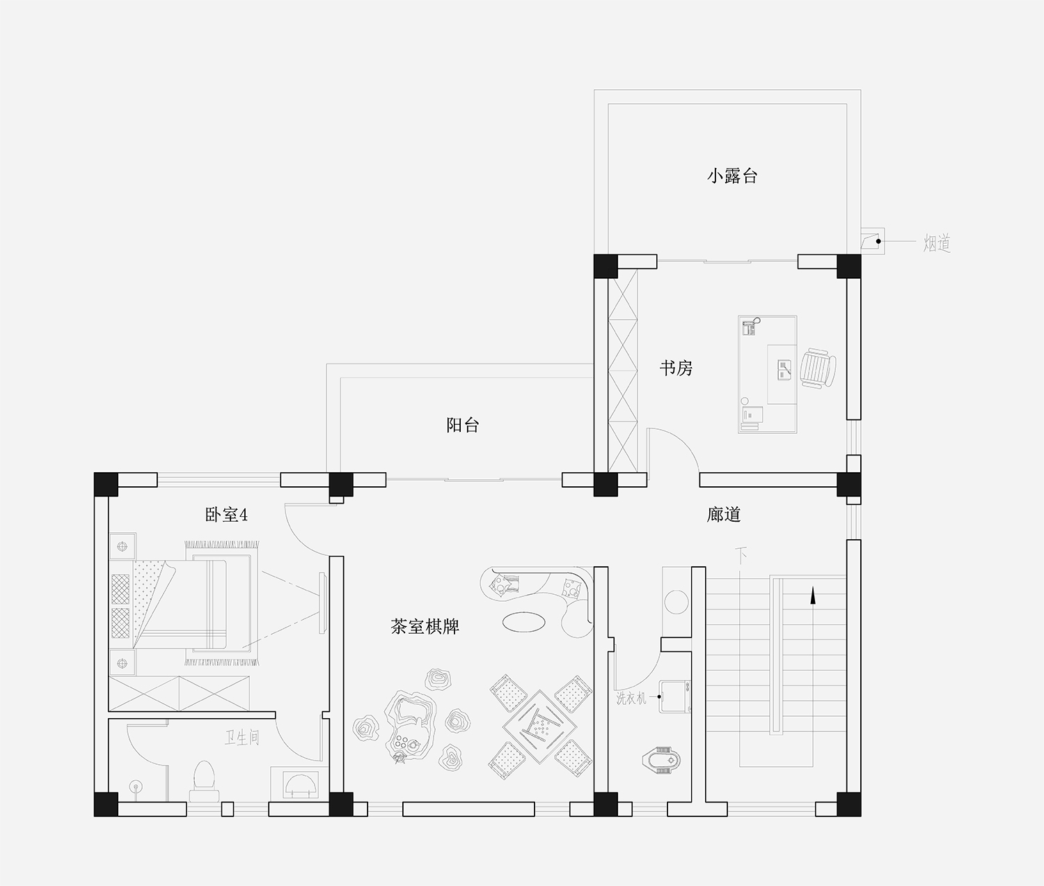 重庆永川刘家欧式别墅图纸