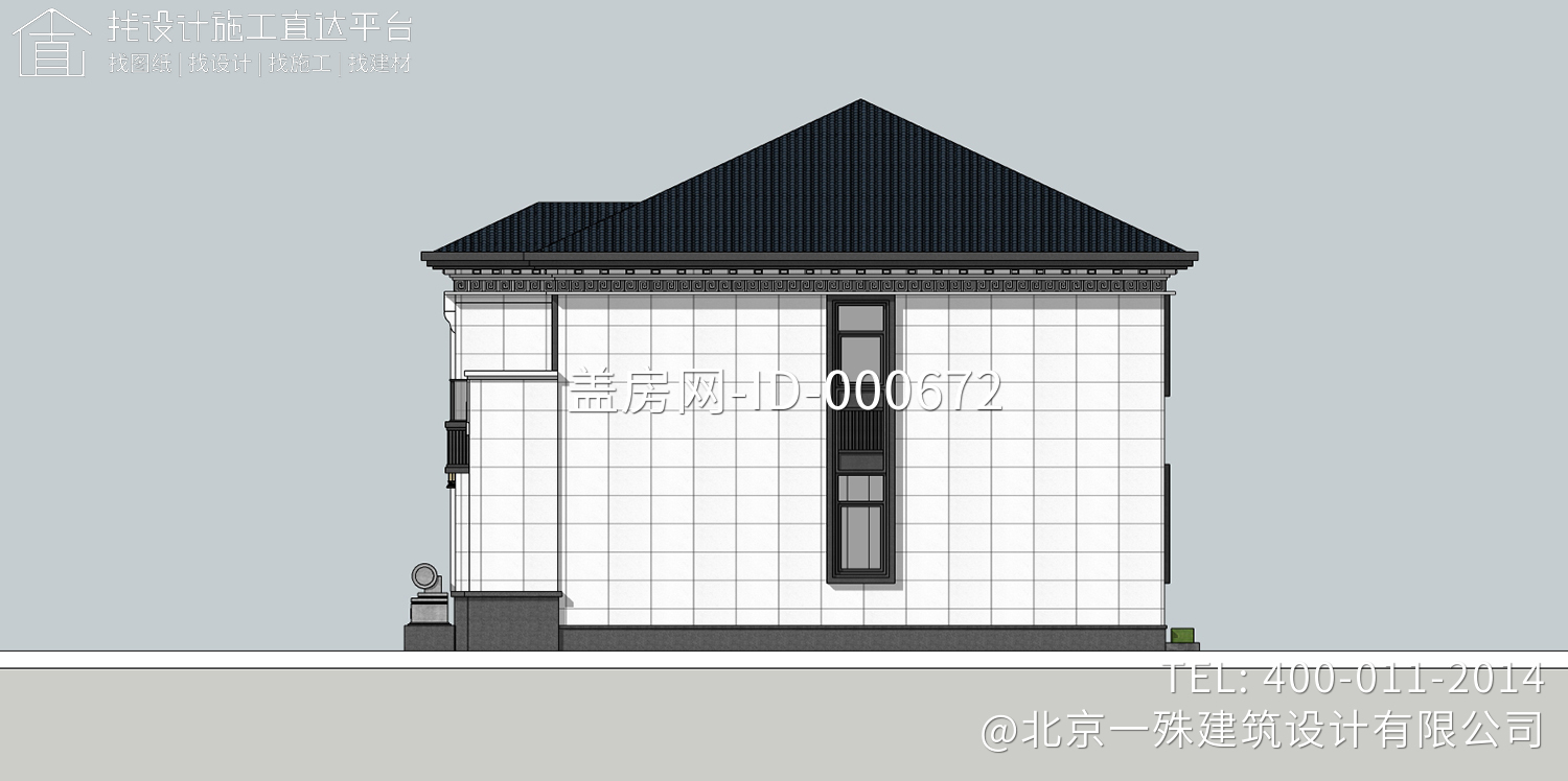 北京延庆李家新中式带露台别墅