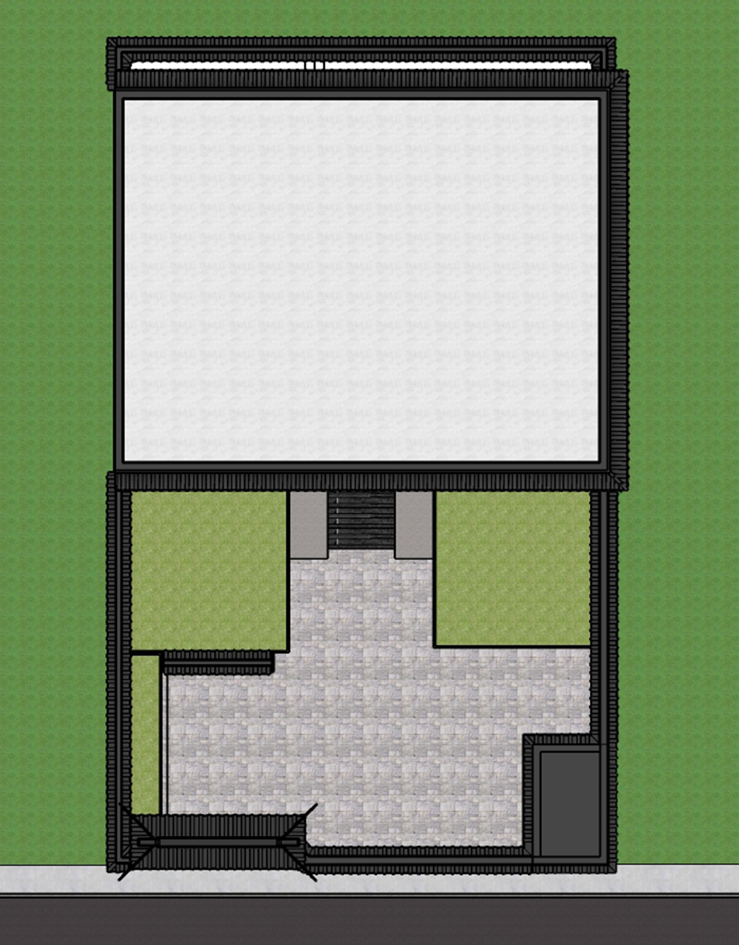 河北保定张家中式别墅