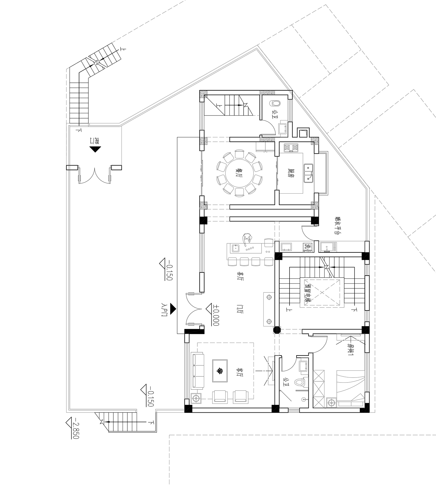 福建厦门陈家新中式别墅