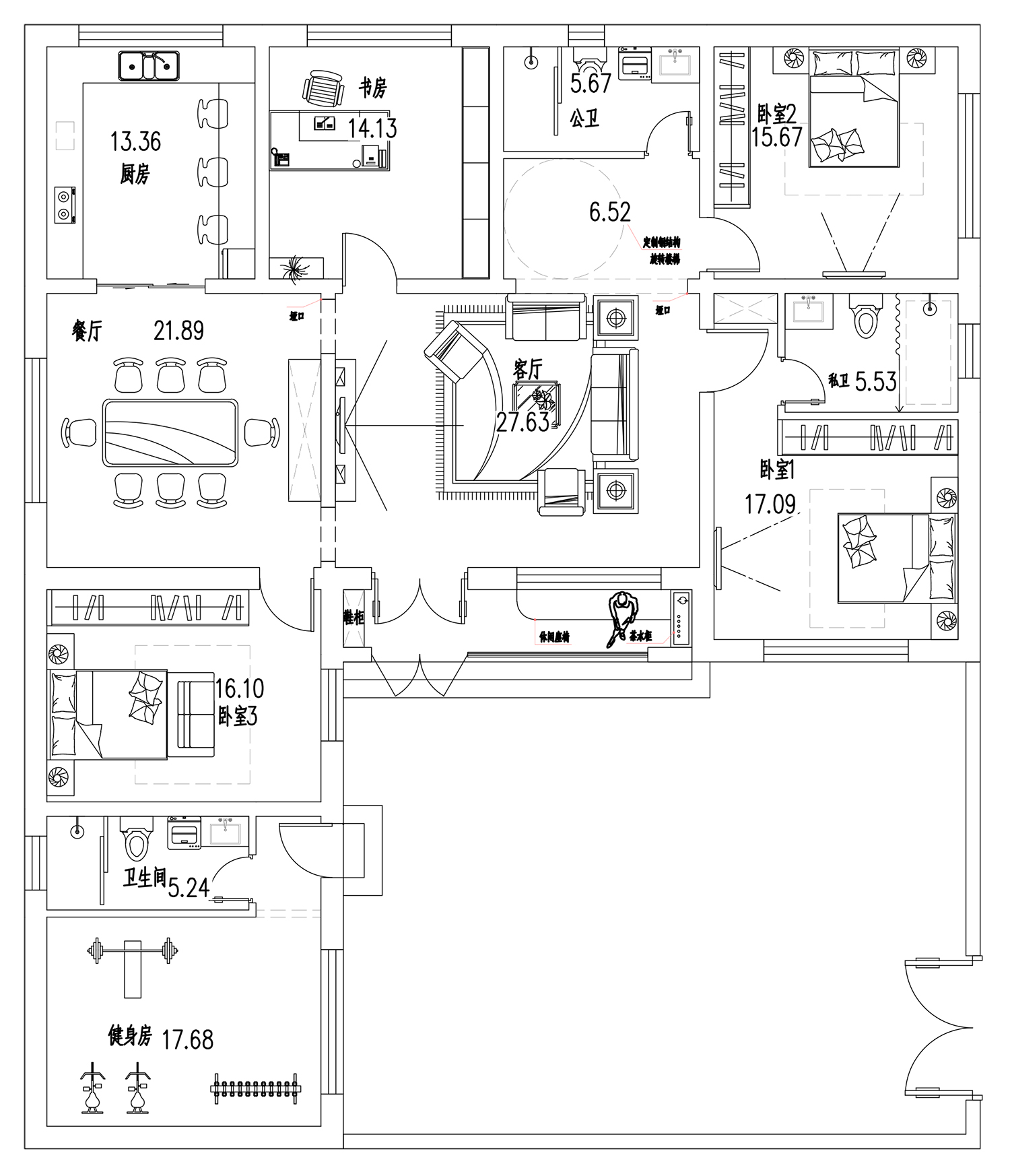 北京顺义刘家欧式别墅