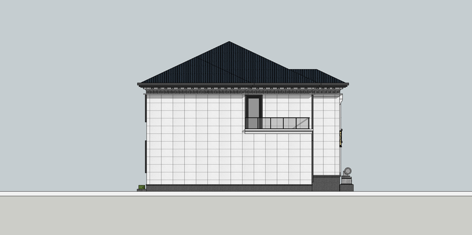 北京延庆李家新中式带露台别墅