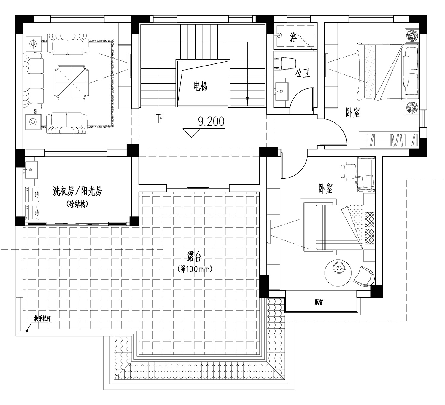 福建福清陈氏欧式别墅图纸