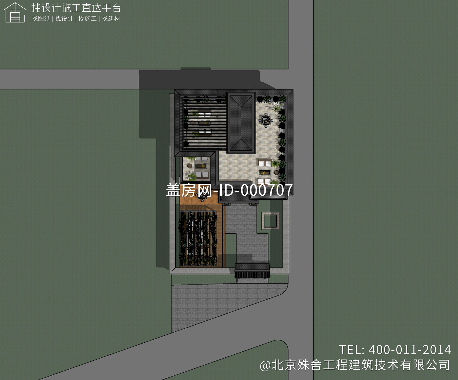 北京平谷王家新中式别墅