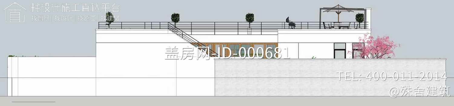 北京房山崔家现代别墅