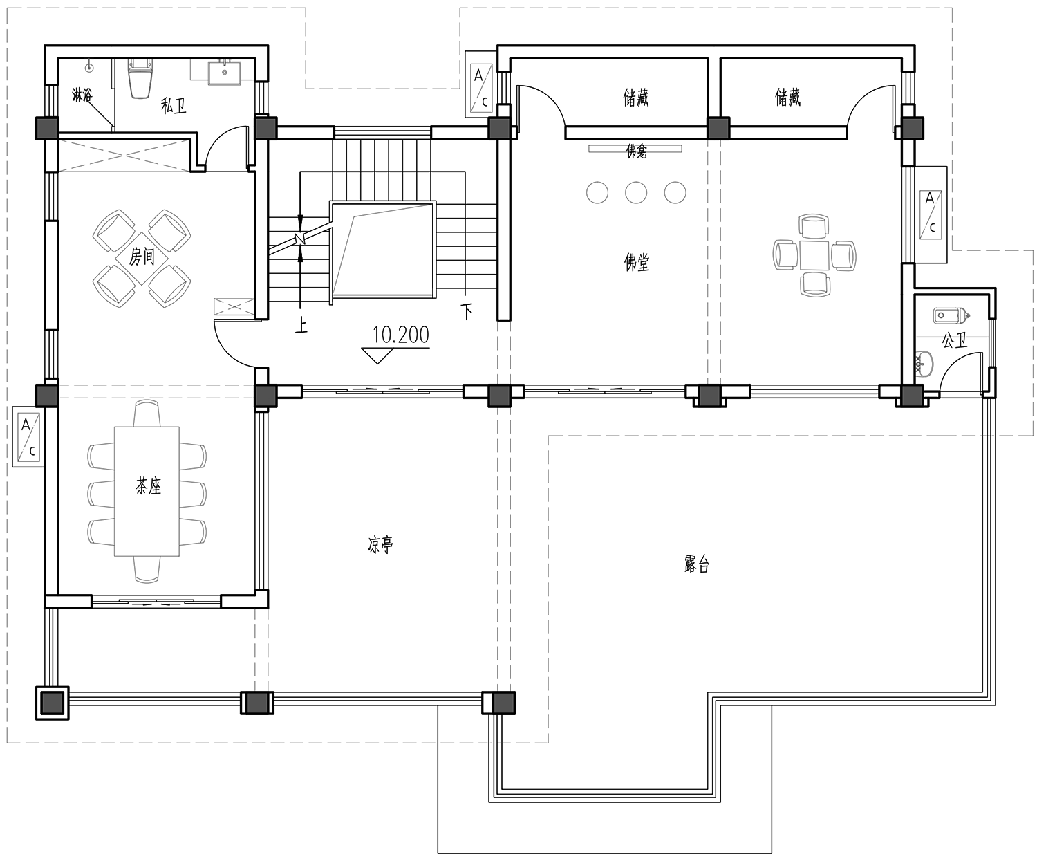 福建漳州黄家新中式别墅
