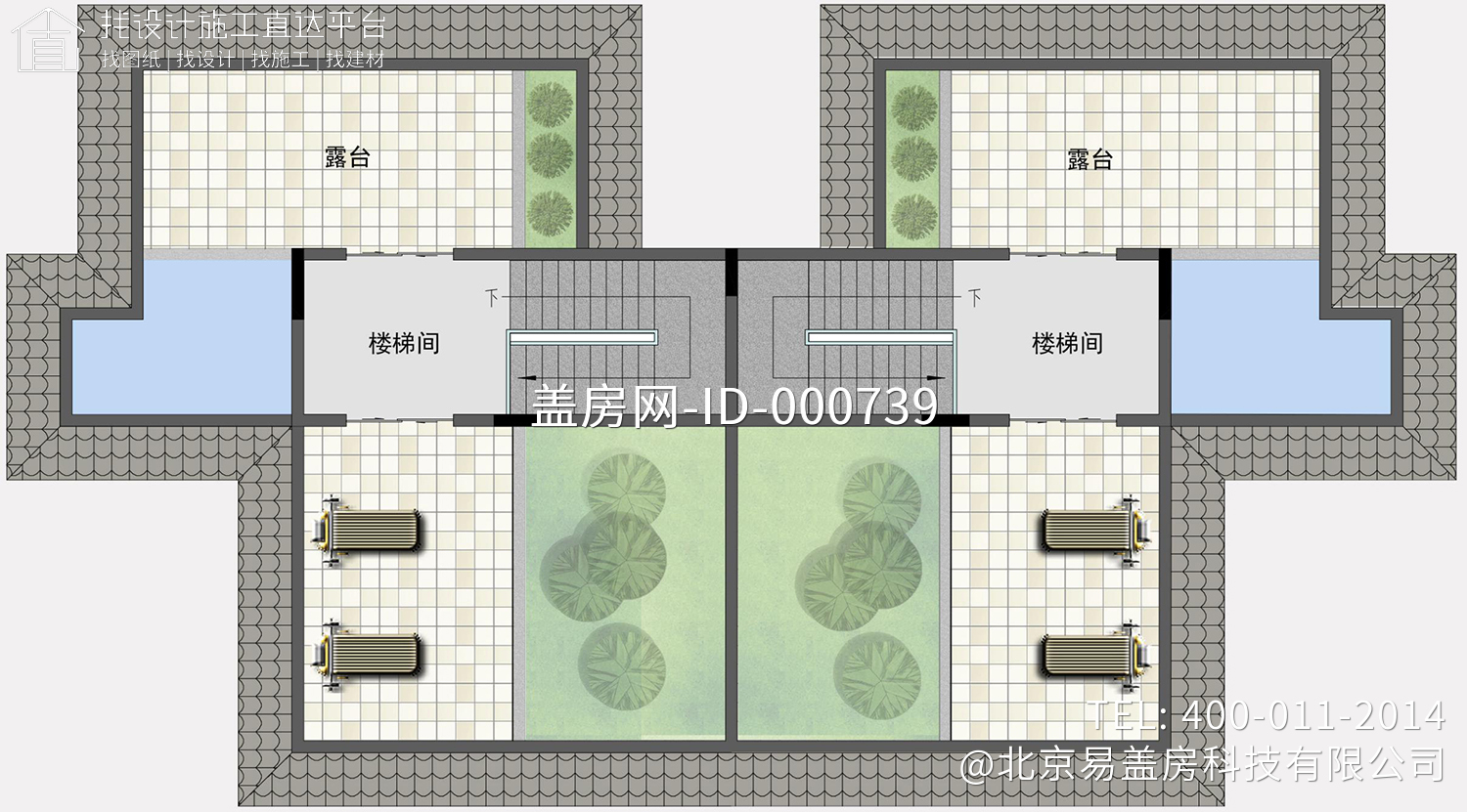 河南新密刘家新中式别墅图纸