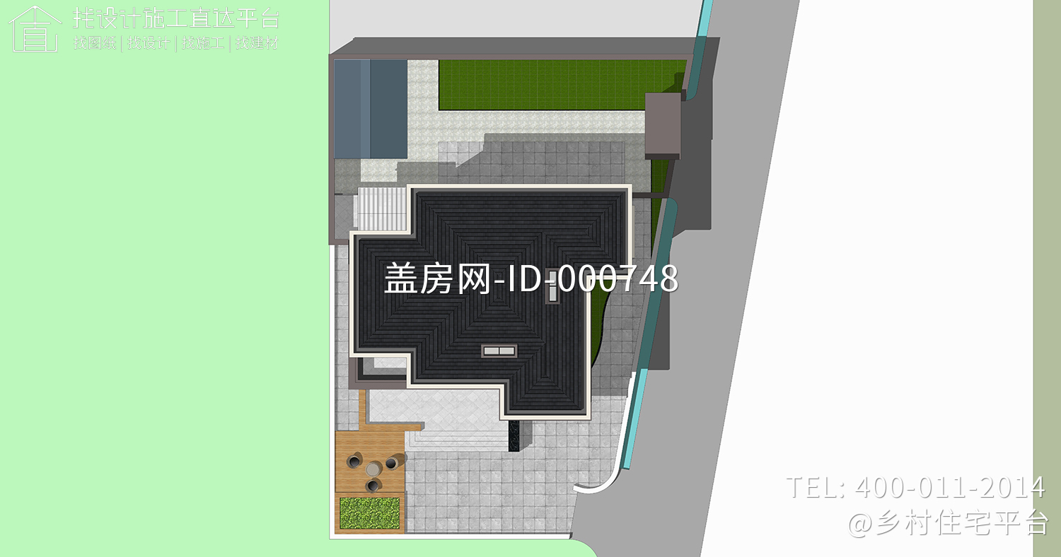 湖南益阳曹家现代别墅