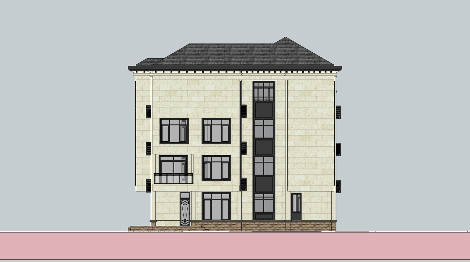 福建漳州黄家新中式别墅