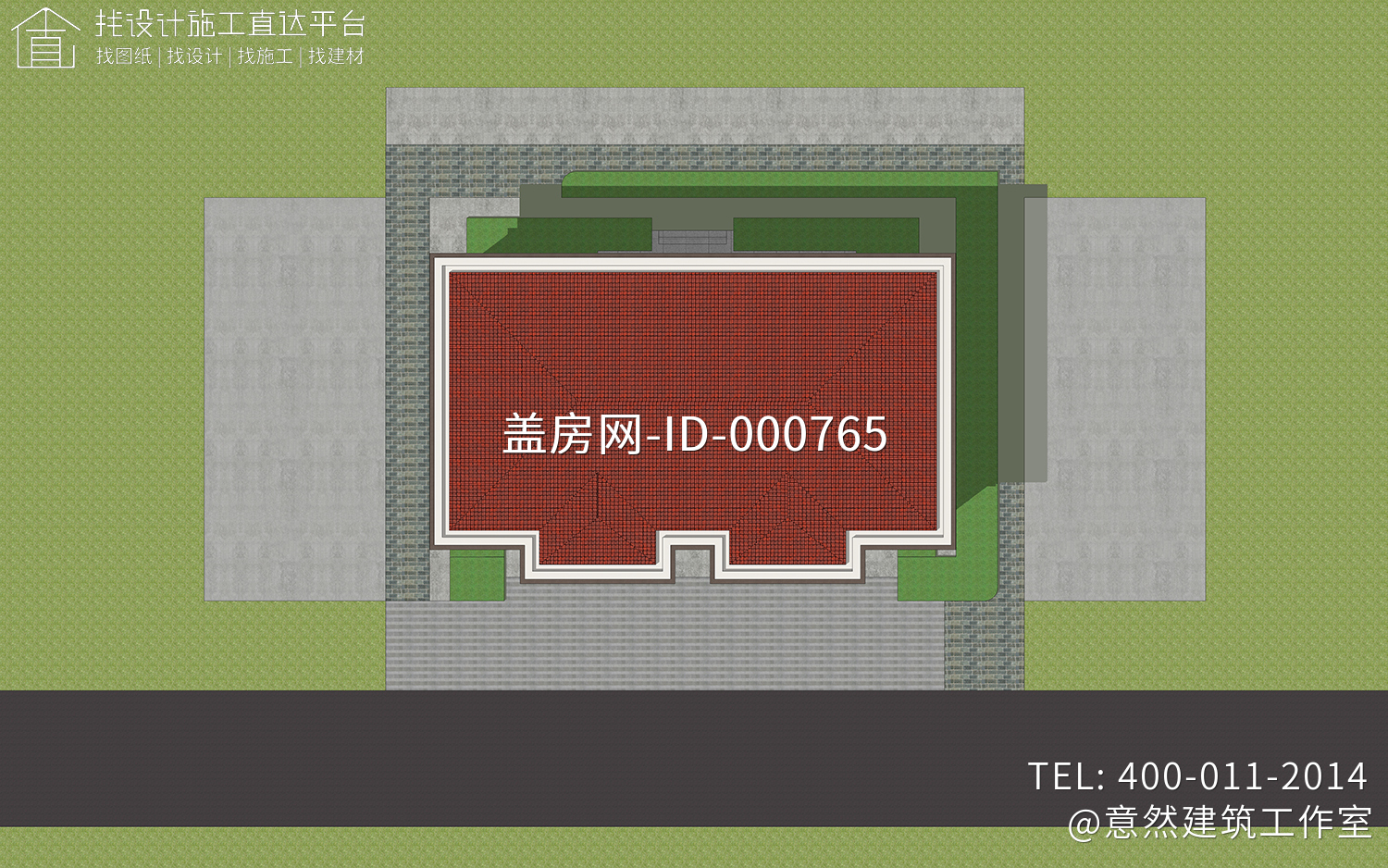 湖南益阳余家新中式双拼别墅