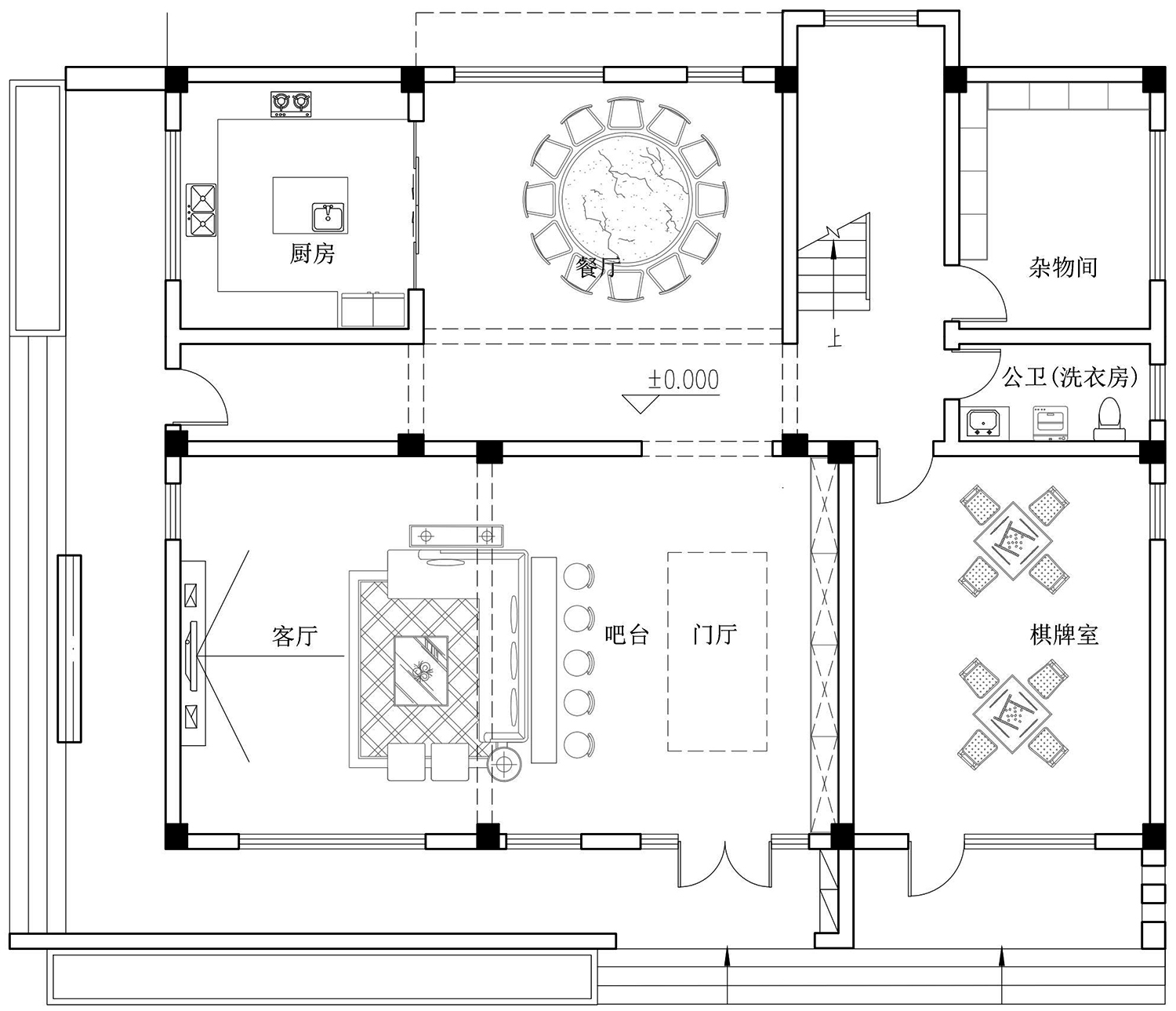 广东河源孙家现代别墅图纸