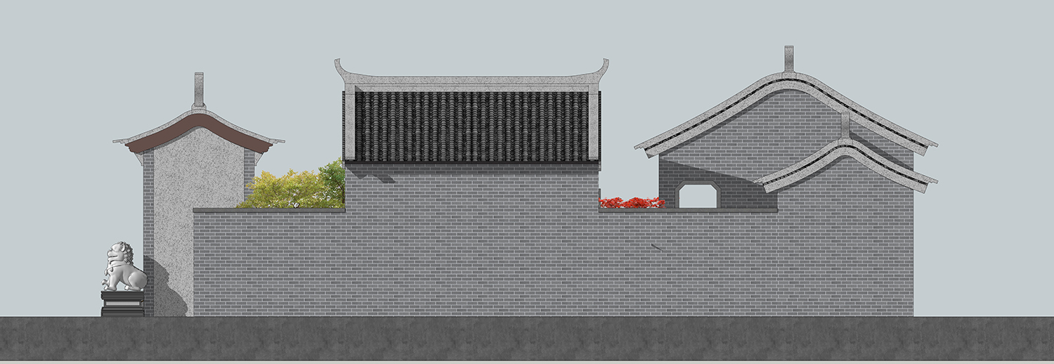 四川绵阳黄家中式三合院