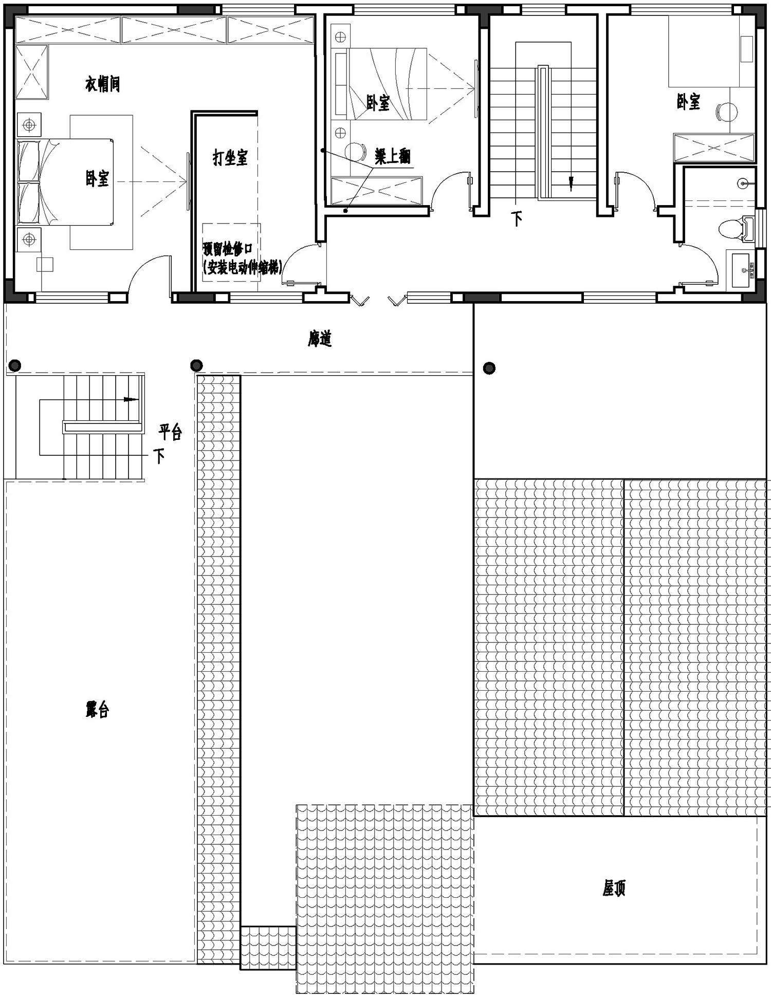 山东临沂张家中式三合院