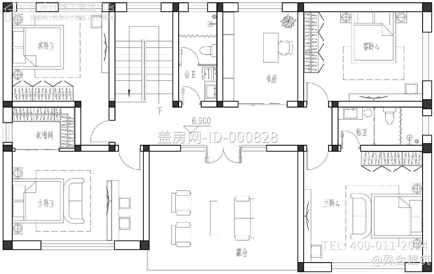 河北沧州杨家新中式别墅