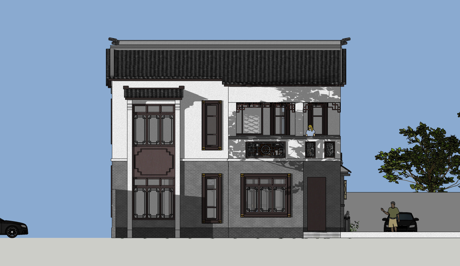 广西合浦莫家中式合院
