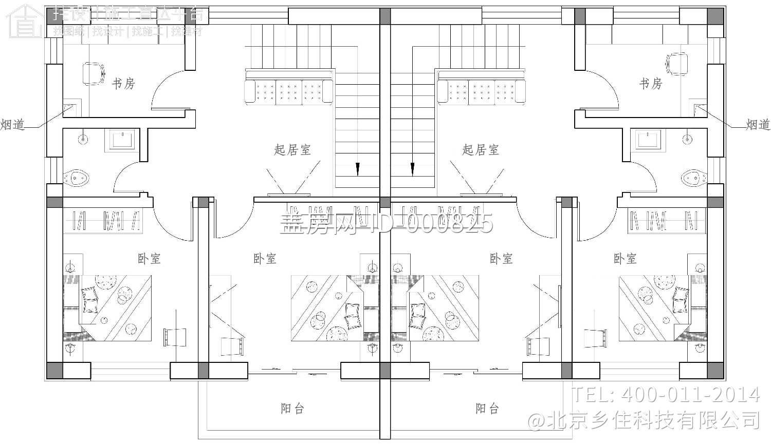 河北秦皇岛周家简欧双拼别墅