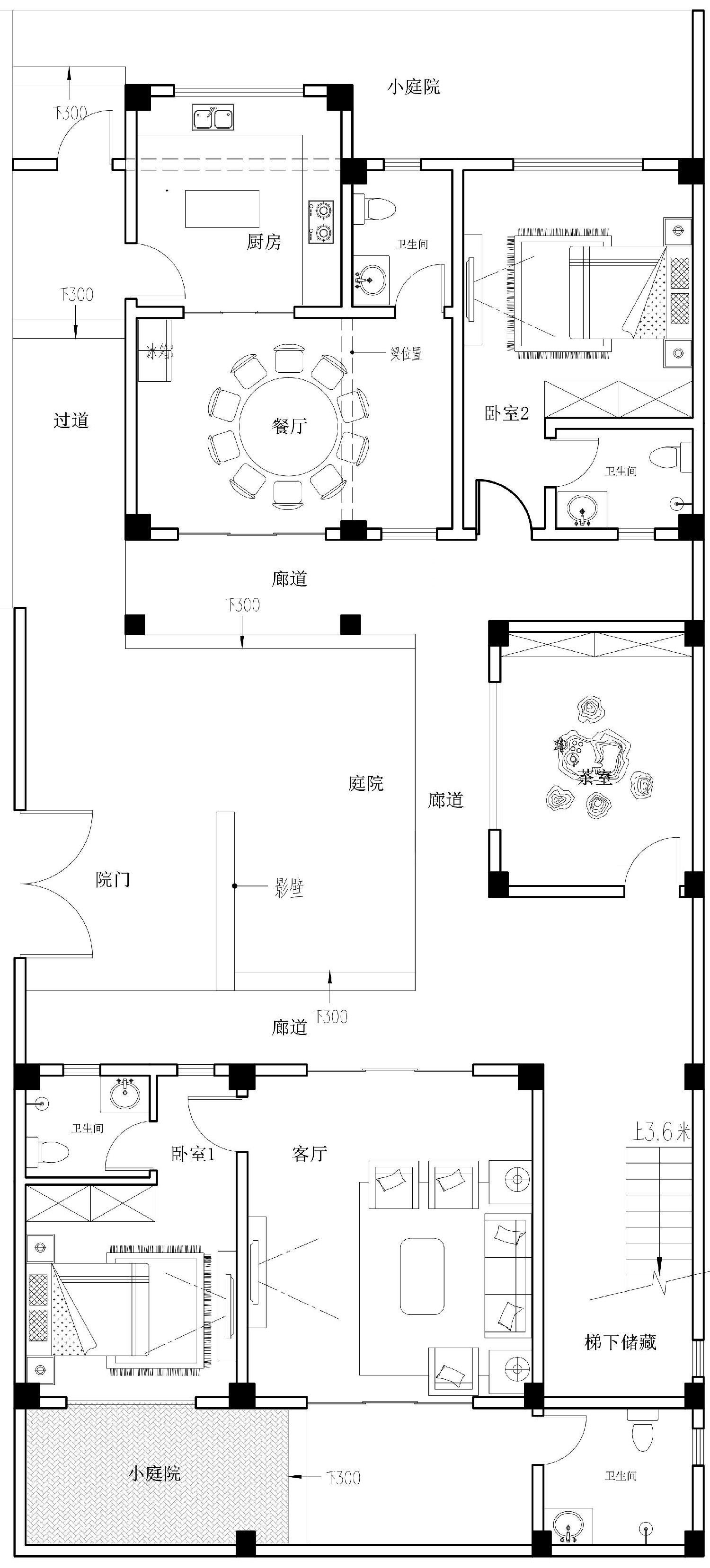 广西合浦莫家中式合院