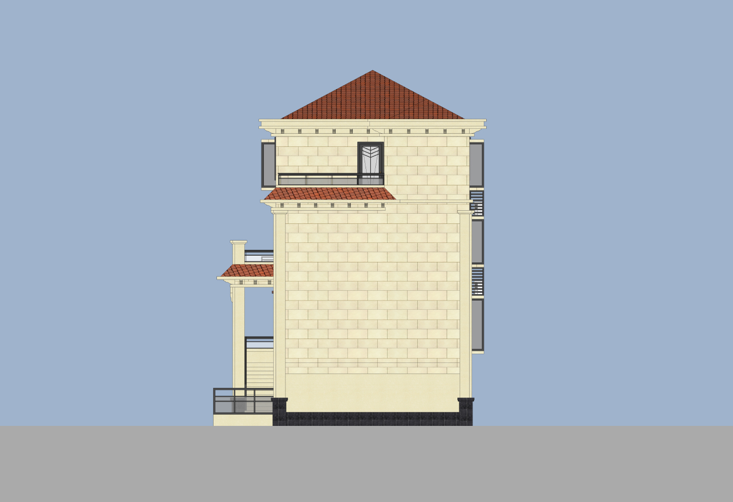 福建厦门吕家欧式别墅