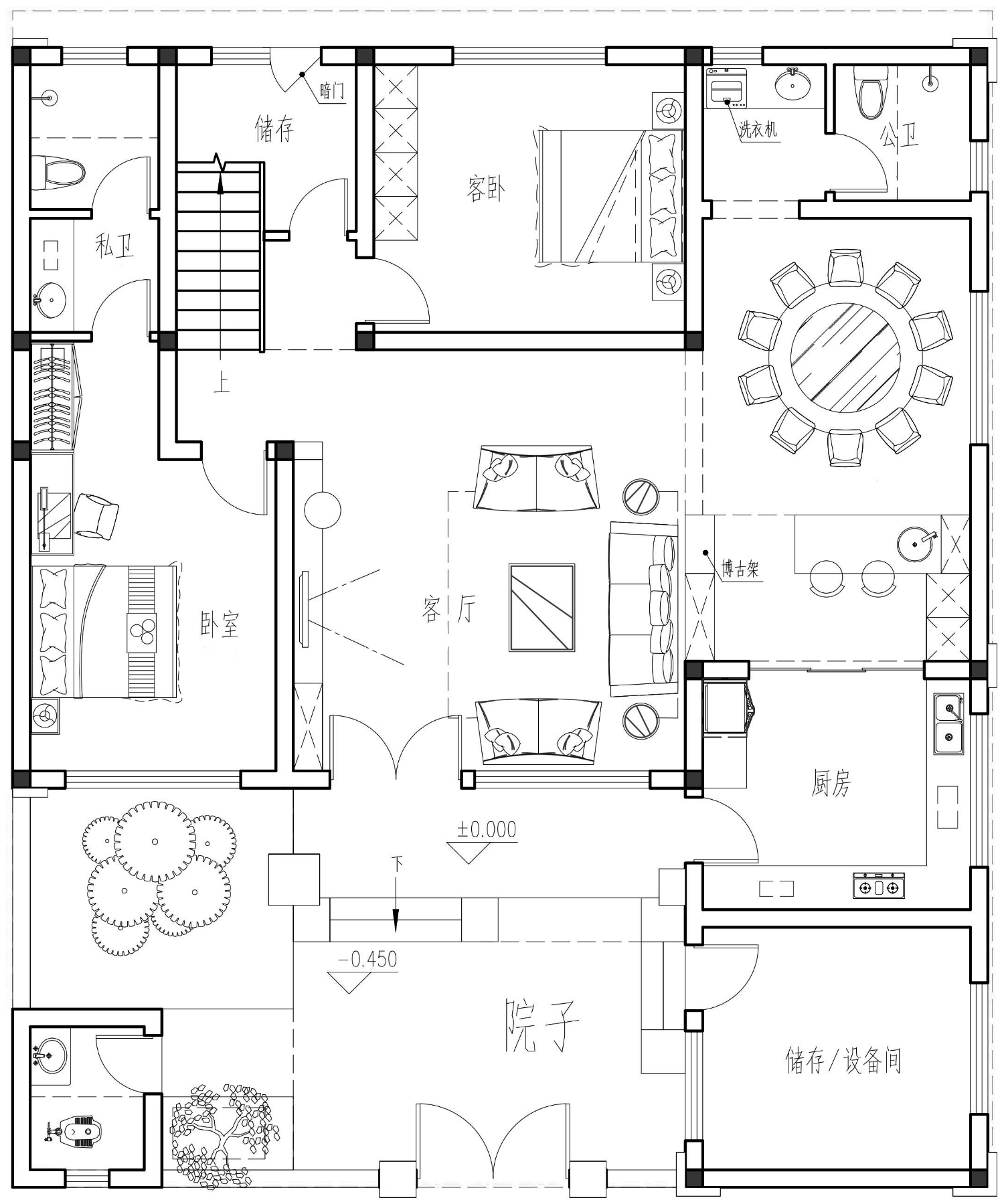 河南焦作吕家新中式别墅