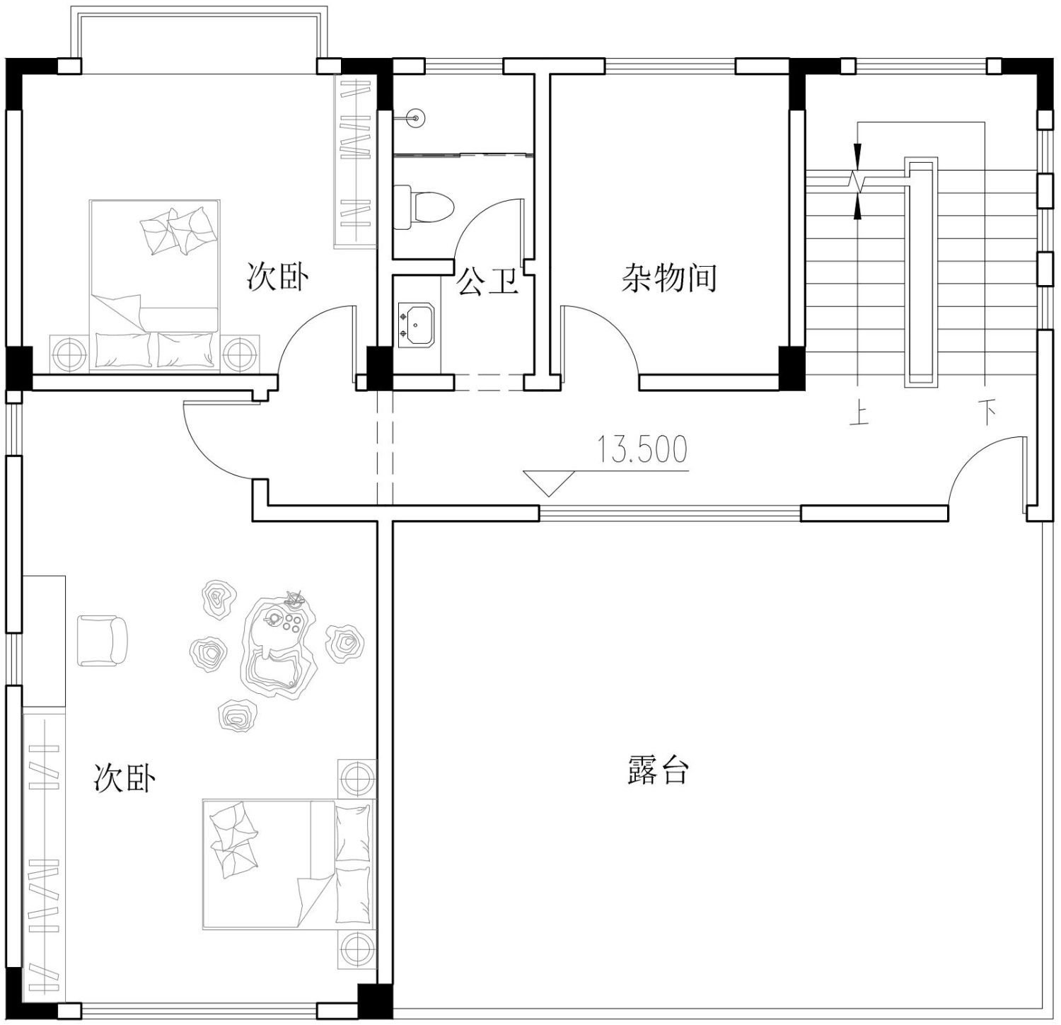广东湛江陈家欧式别墅图纸