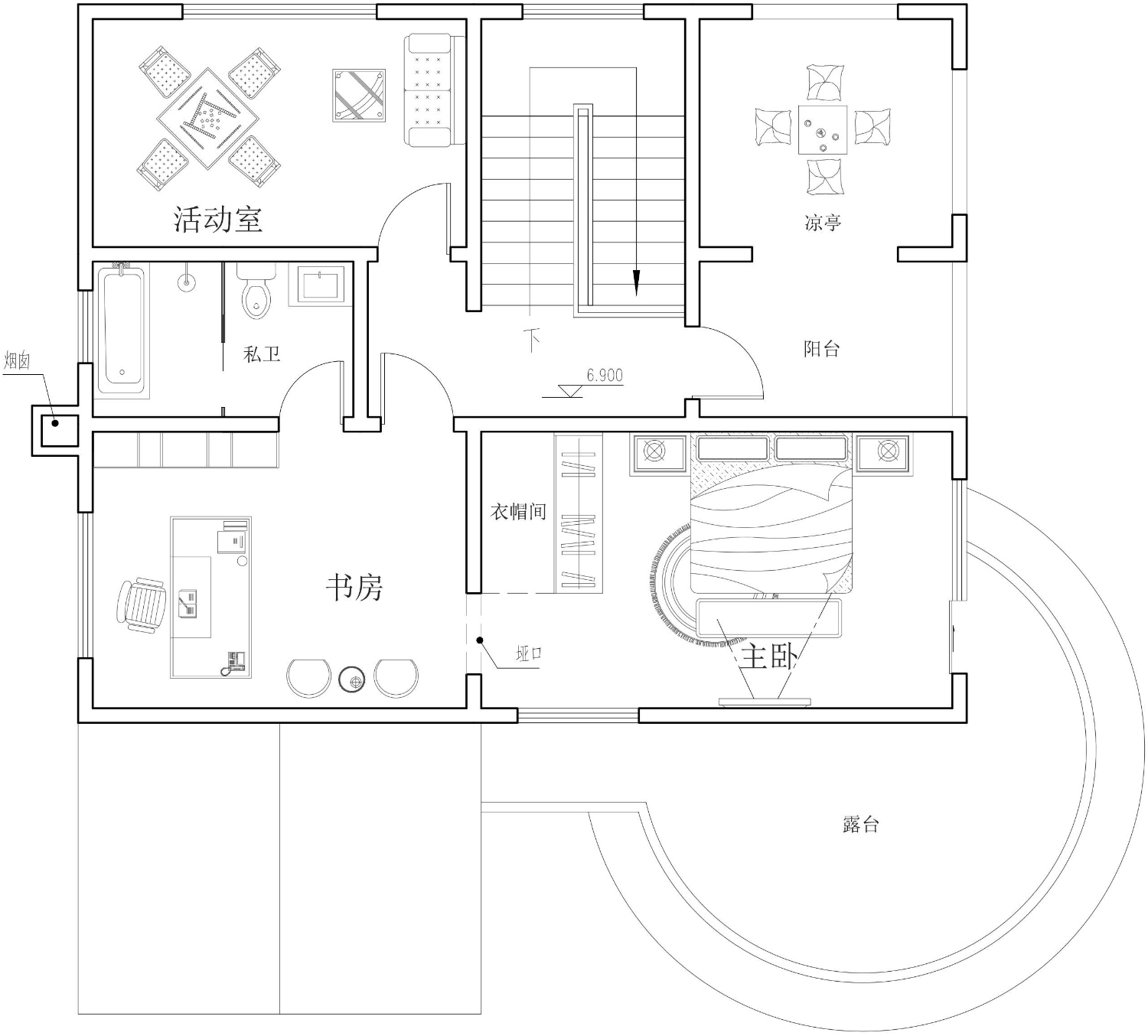 广东罗定杨家欧式别墅