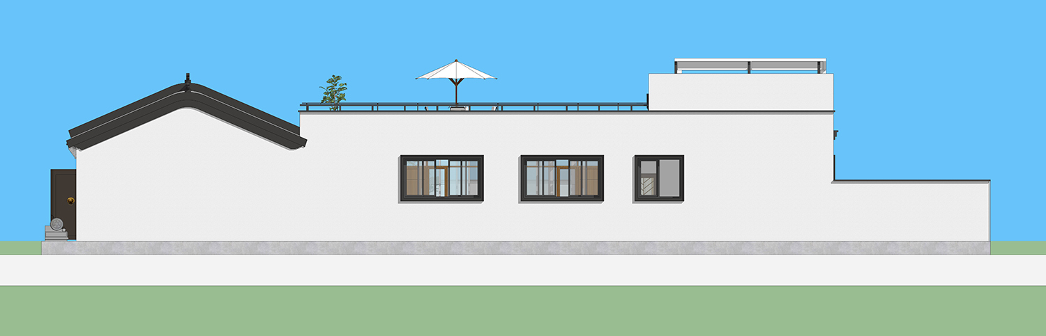 北京延庆田家新中式宅院